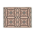 Vintage Geometric Woven Blanket