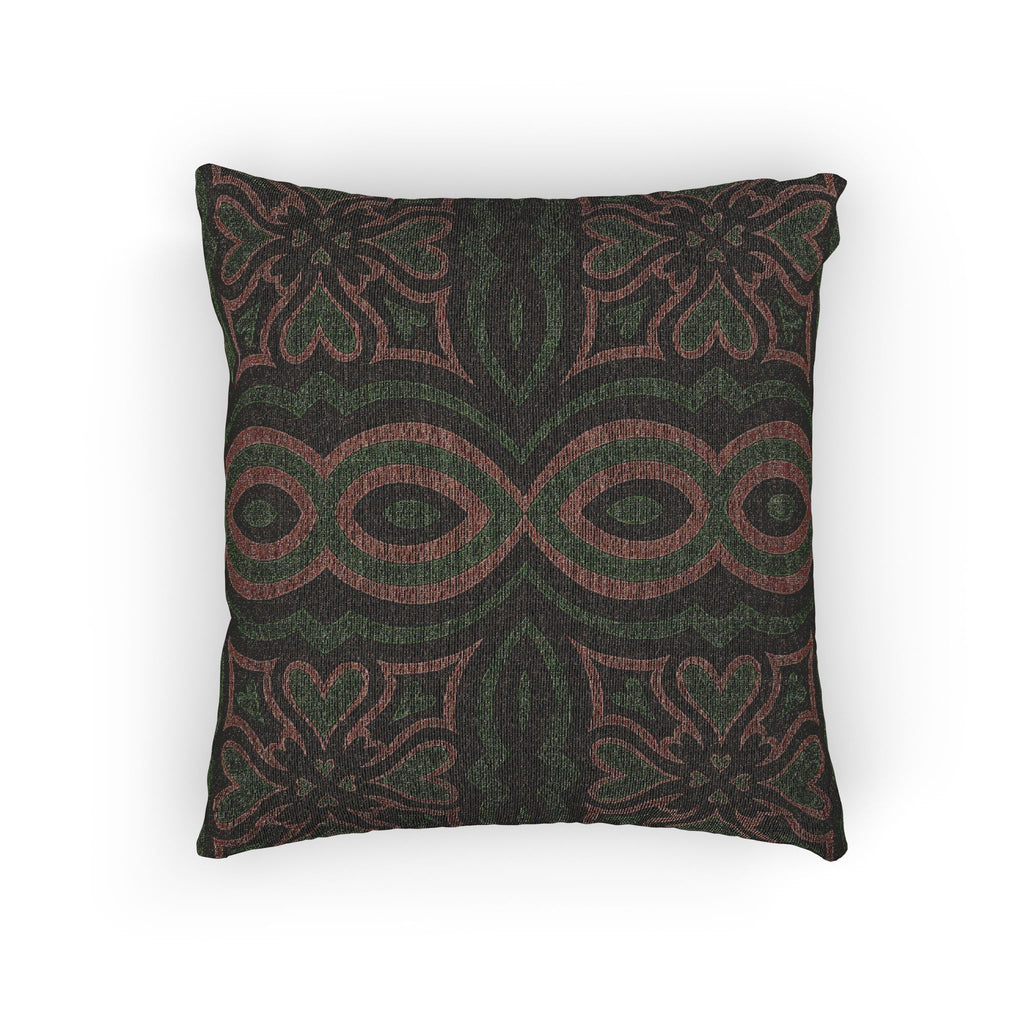 Vintage Boho Geometric Woven Pillow