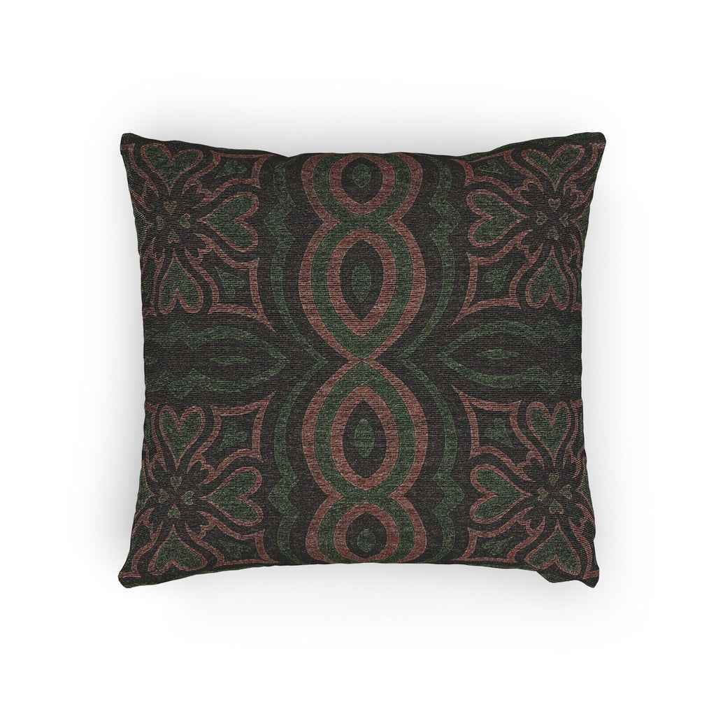 Vintage Boho Geometric Woven Pillow